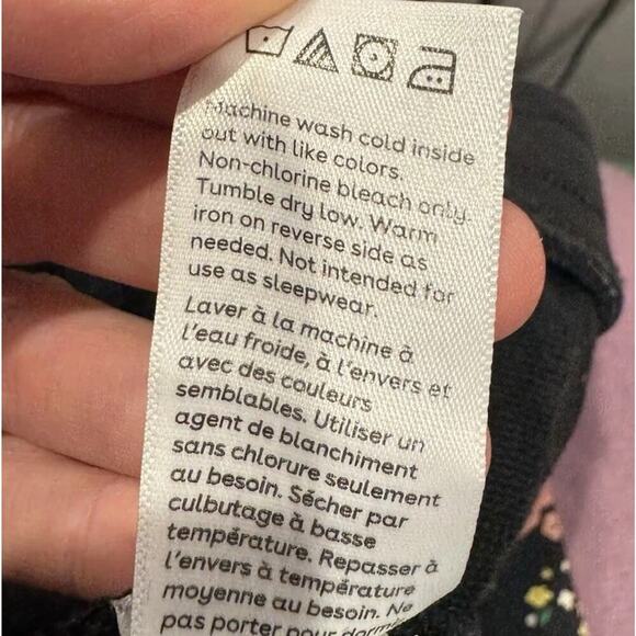 Tea Collection Sweatpants Girls Size 8 Joggers Floral Print 100% Cotton READ - Picture 8 of 13